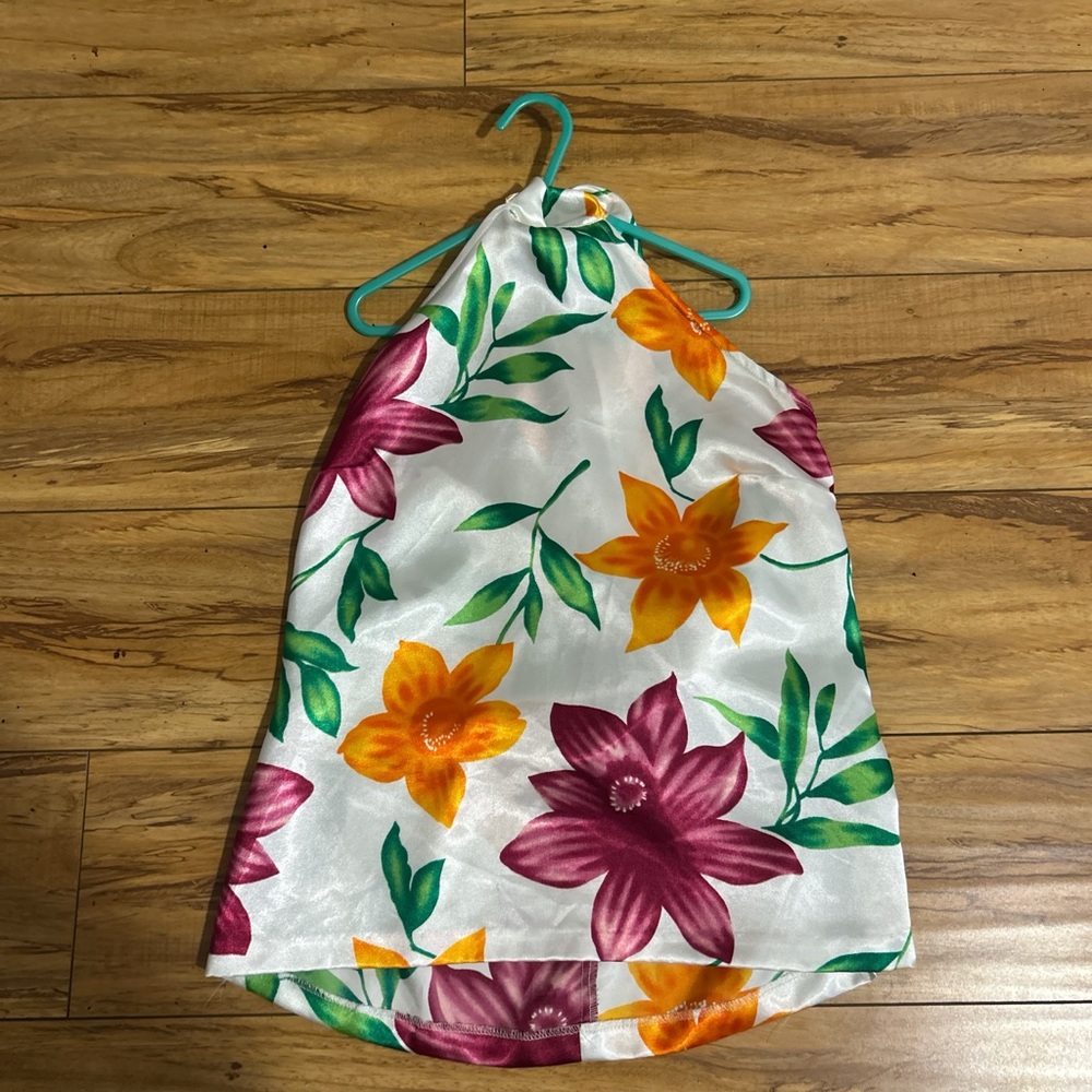 Floral Halter Top